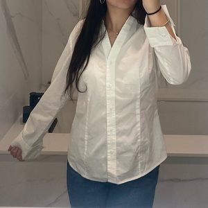 Worthington Stretch White Button Up